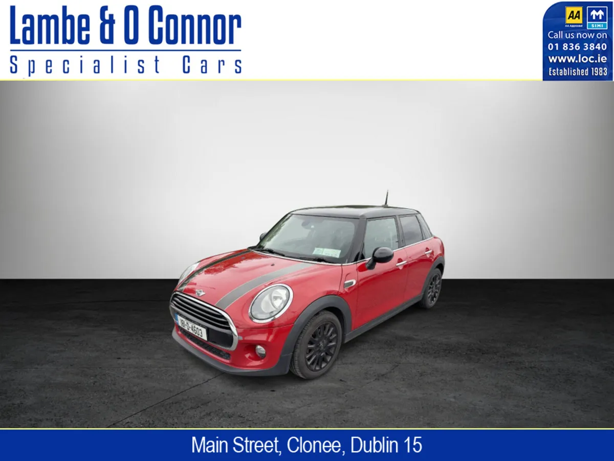 Mini Cooper COOPER D *** RED / BLACK **** ALLOYS * - Image 4