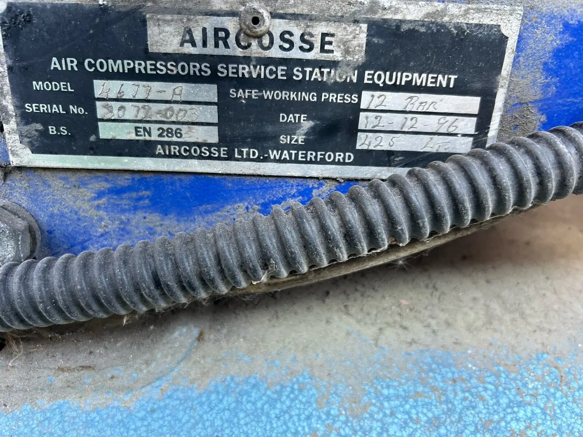 Aircrosse 425 litre compressor - Image 2