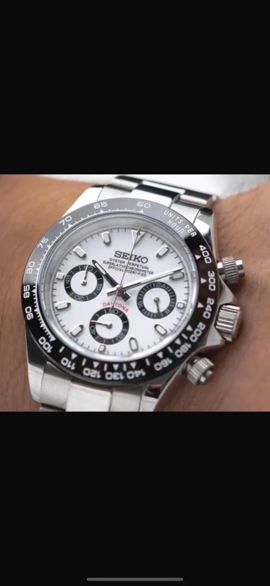 Seiko Watch Mod - Daytona Style 40mm - Image 3