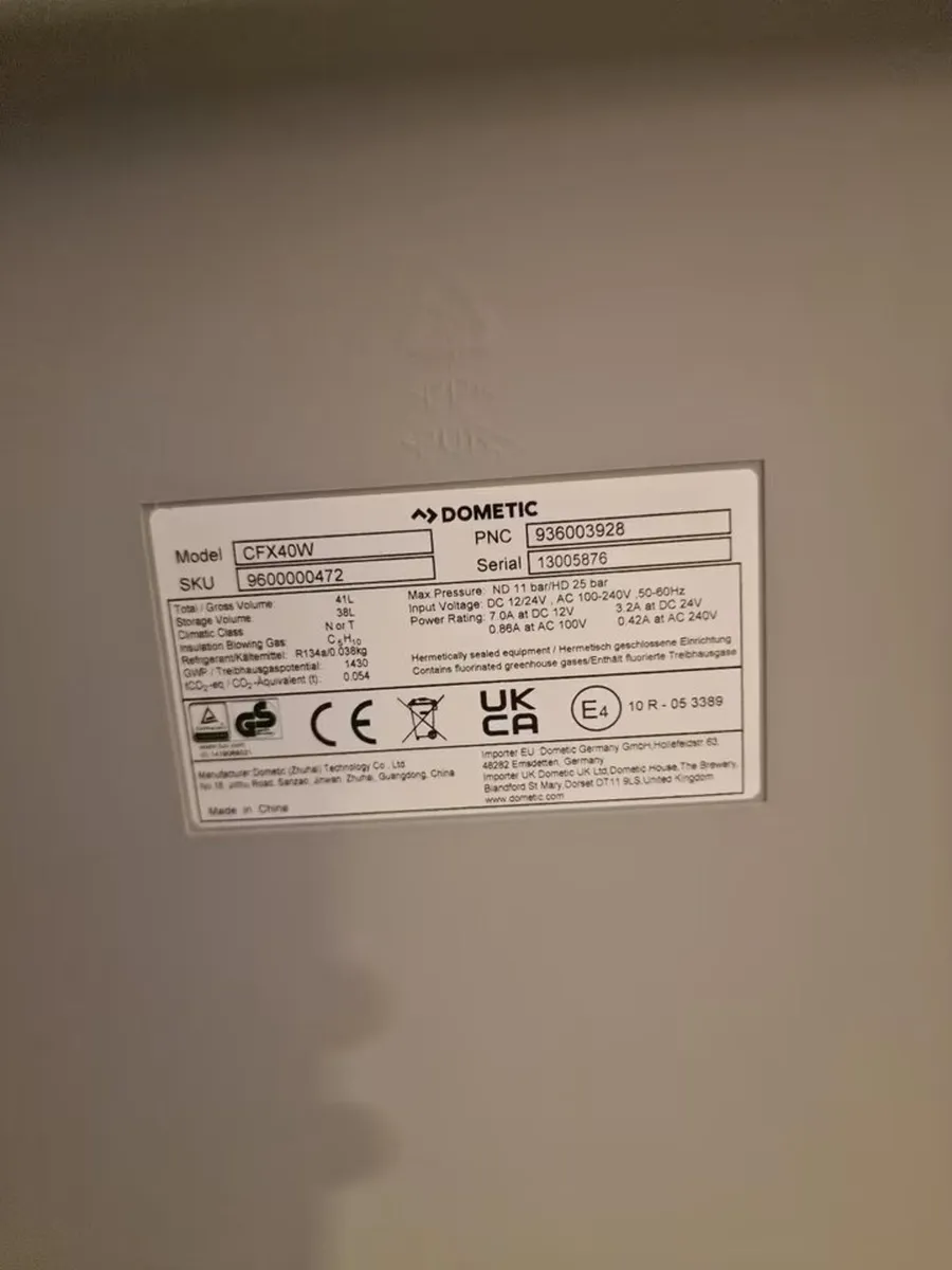 Dometic CFX40W 38L Fridge Compressor - Image 3