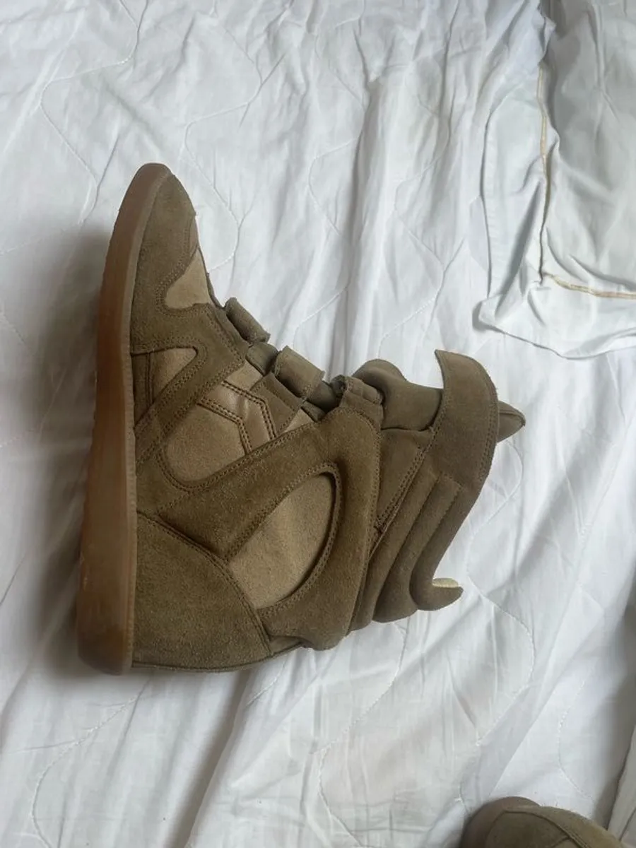 isabel marant becket suede sneakers - Image 2