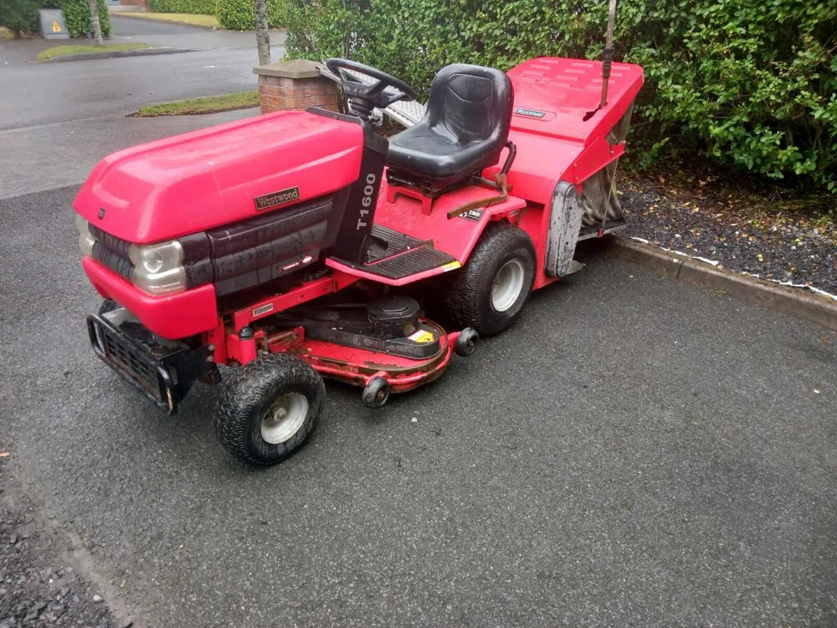 Ride on lawnmower - Image 2