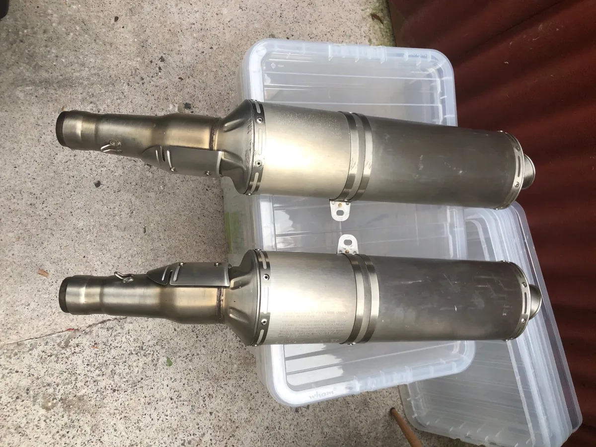 Aprilia tuono factory exhaust (pair) - Image 1