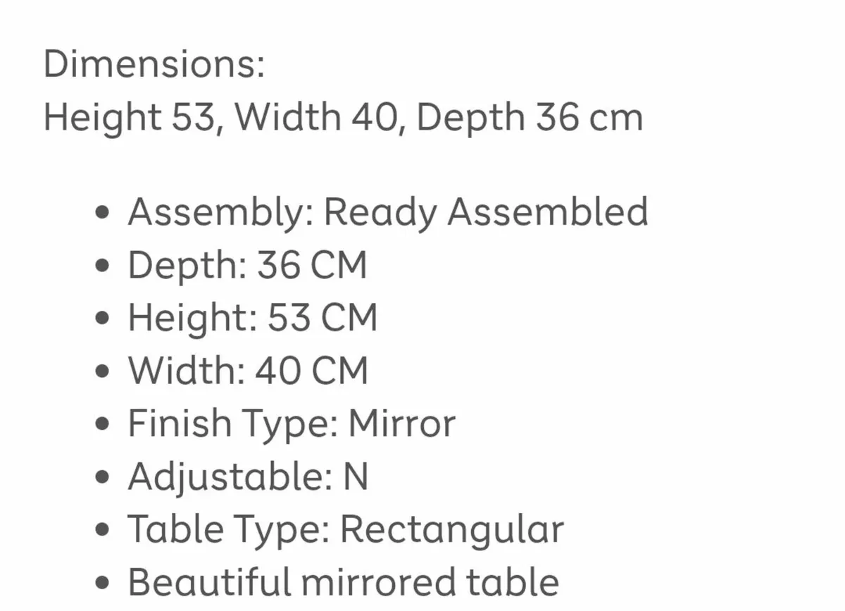 Mirror plinth /pedestal. - Image 2