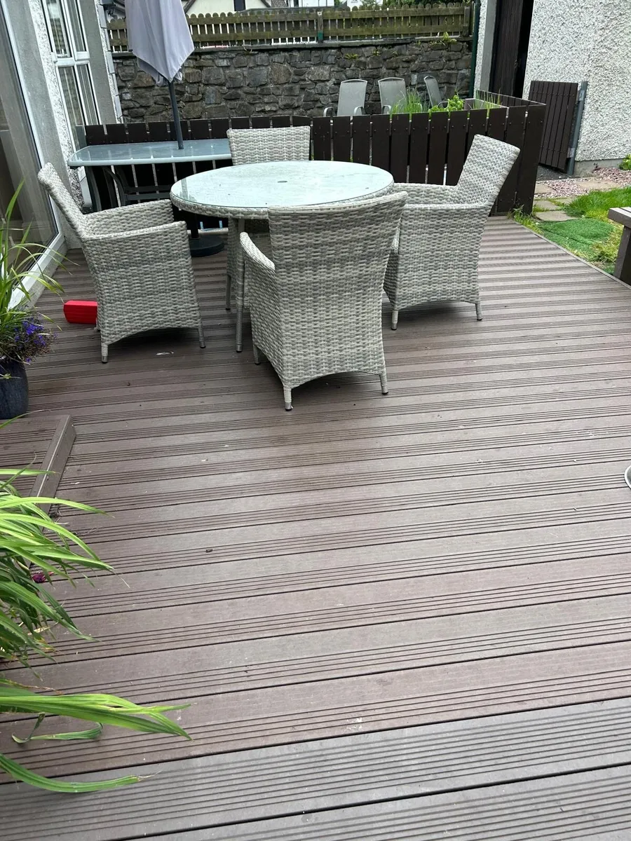 Garden decking