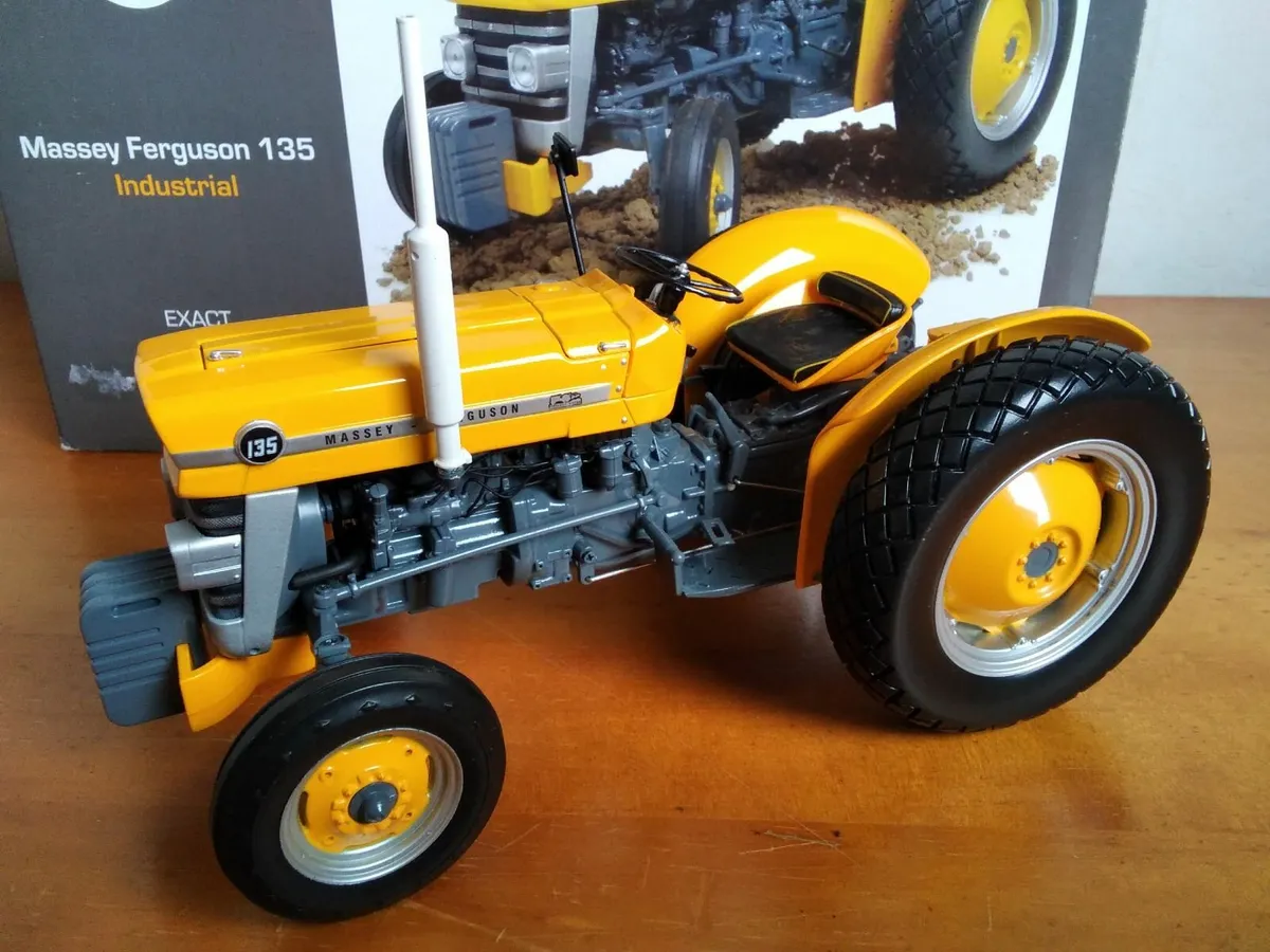 Massey ferguson 135 industrial model tractor.