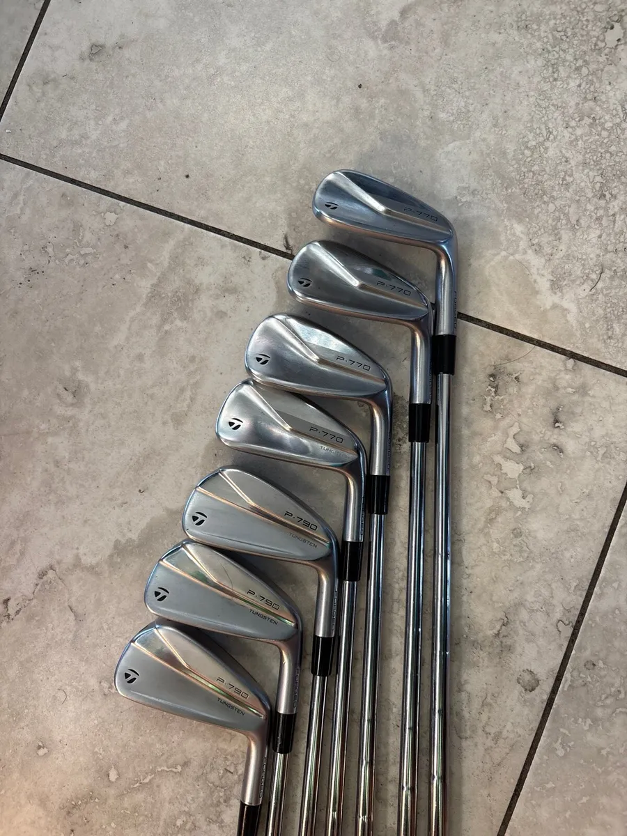 Taylormade P770/P790 combo irons - Image 1