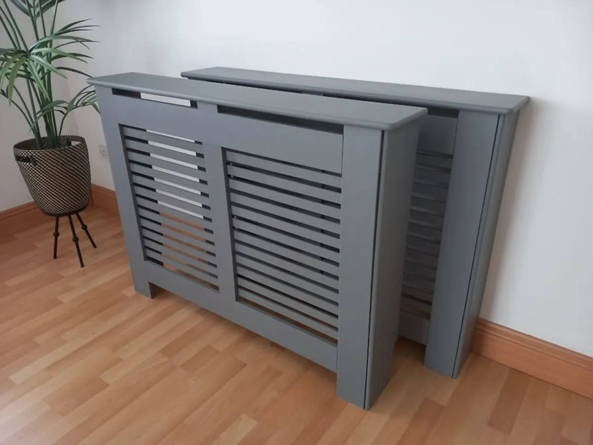2x Radiator covers - Image 1