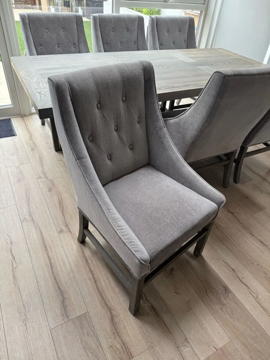 Diamond Furniture Table & Chairs - Image 3