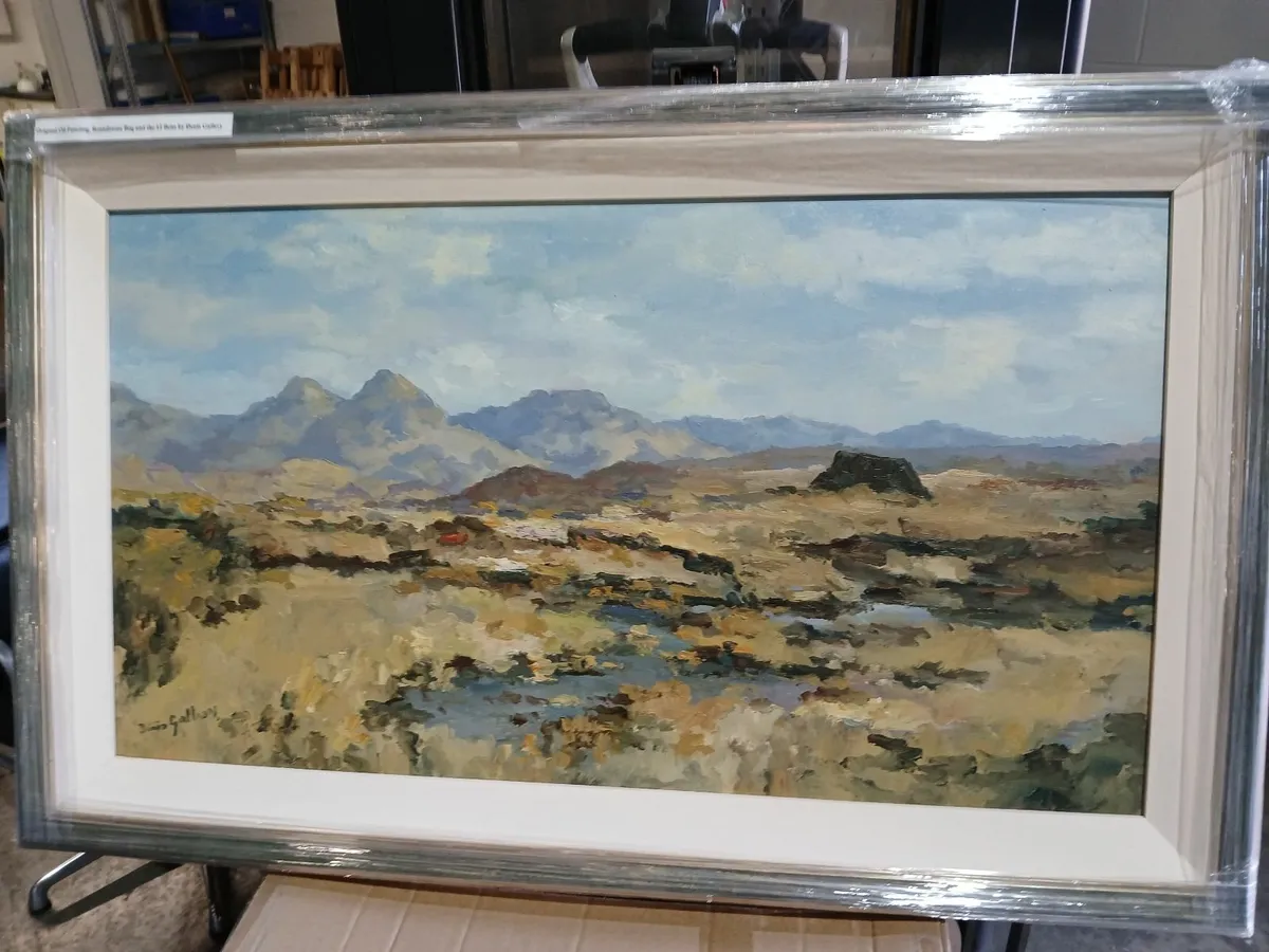 Original oil painting 🖼 framed connamara - Image 2