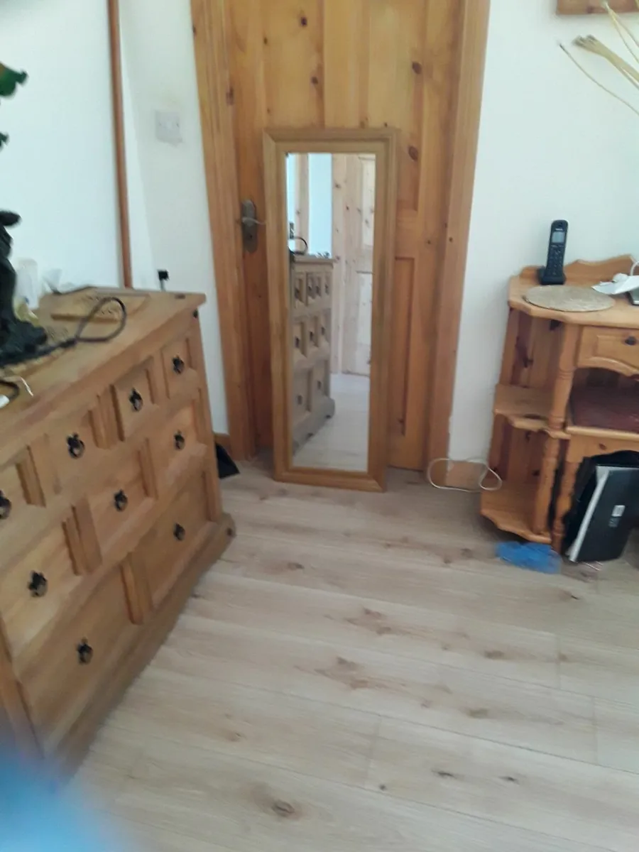 New tall mirror solid pine frame - Image 1