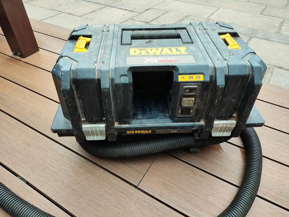 DeWalt flex volt vacuum.