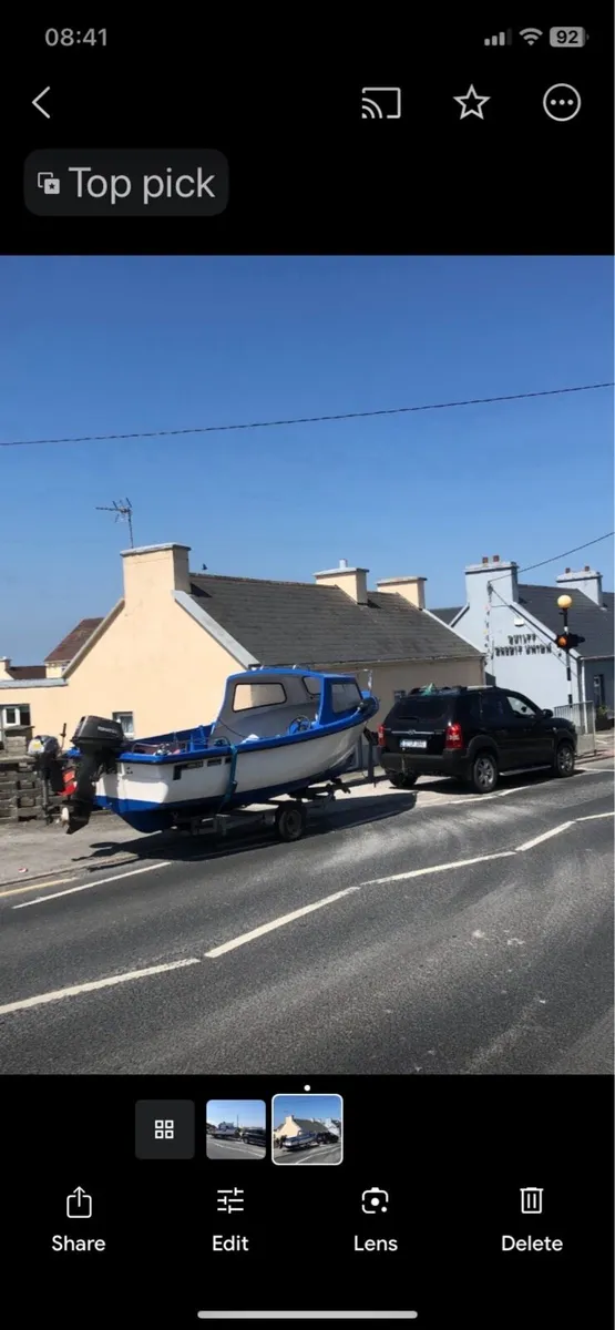 O Sullivan skellig 17’ with 15hp tohatsu engine - Image 1