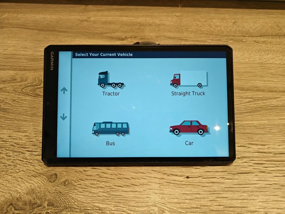 Garmin LGV 1000 HGV sat nav - Eircodes - Europe ma - Image 1