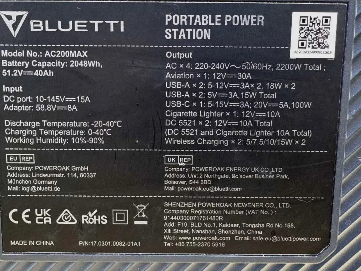 Bluetti AC200MAX 2× PV350 Solar Panel Warranty - Image 3