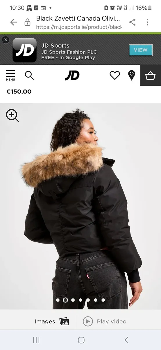 Zavetti Olivia Bomber Jacket - Image 2