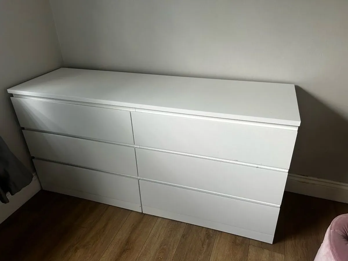 Ikea Malm 6 drawer - Image 2