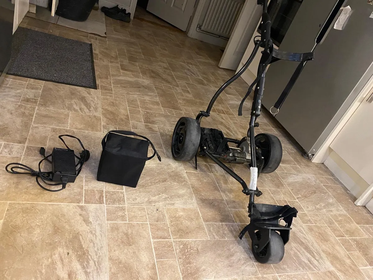 Electric golf trolley - Image 1
