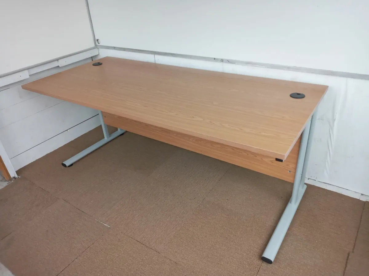 Delivery - 6 x Large Quality Office Desks - Image 1