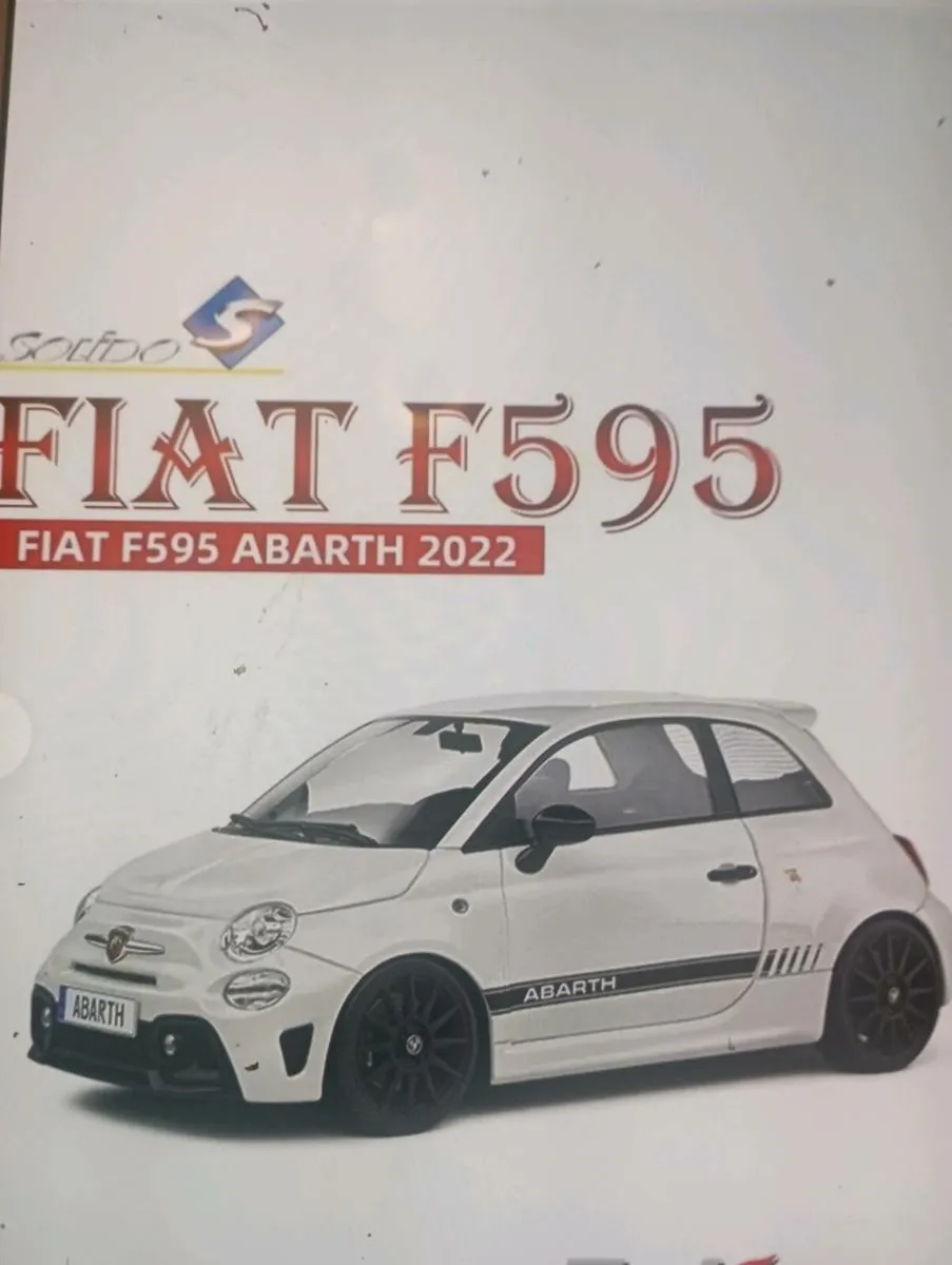 SOLIDO DIE-CAST MODLE' FIAT F959  ABARTH - Image 1