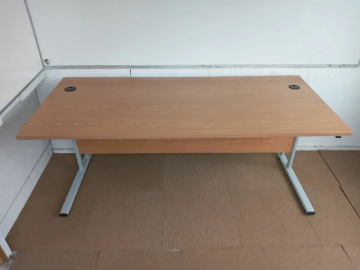 Delivery ‐ 6 x Large Quality Office Desks - Image 3