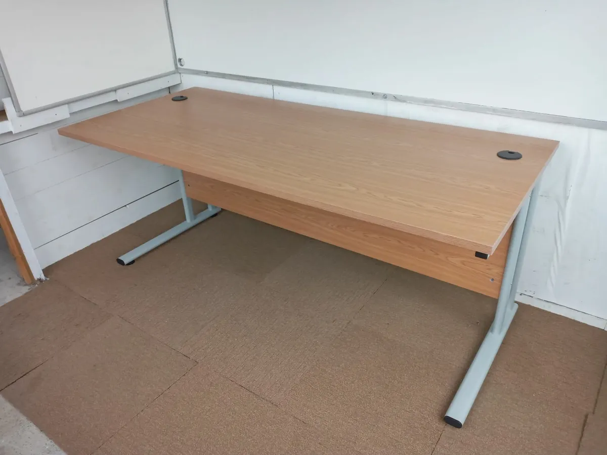 Delivery ‐ 6 x Large Quality Office Desks - Image 1