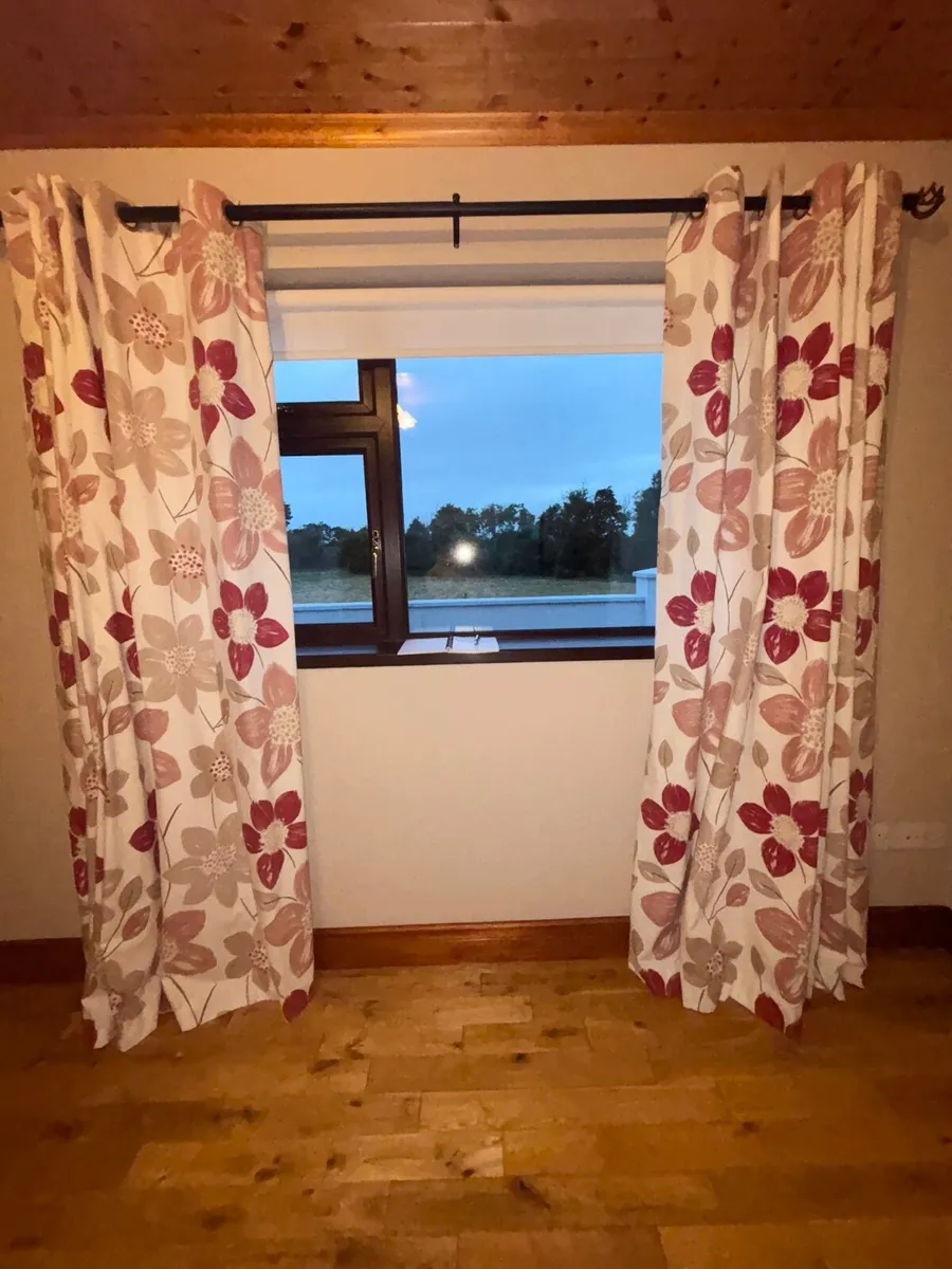 2 sets of 90x90in Curtains - Image 1