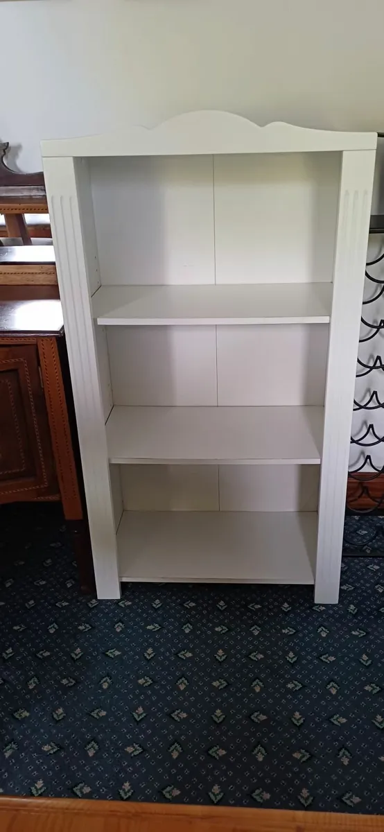 2x white cabinets - Image 2