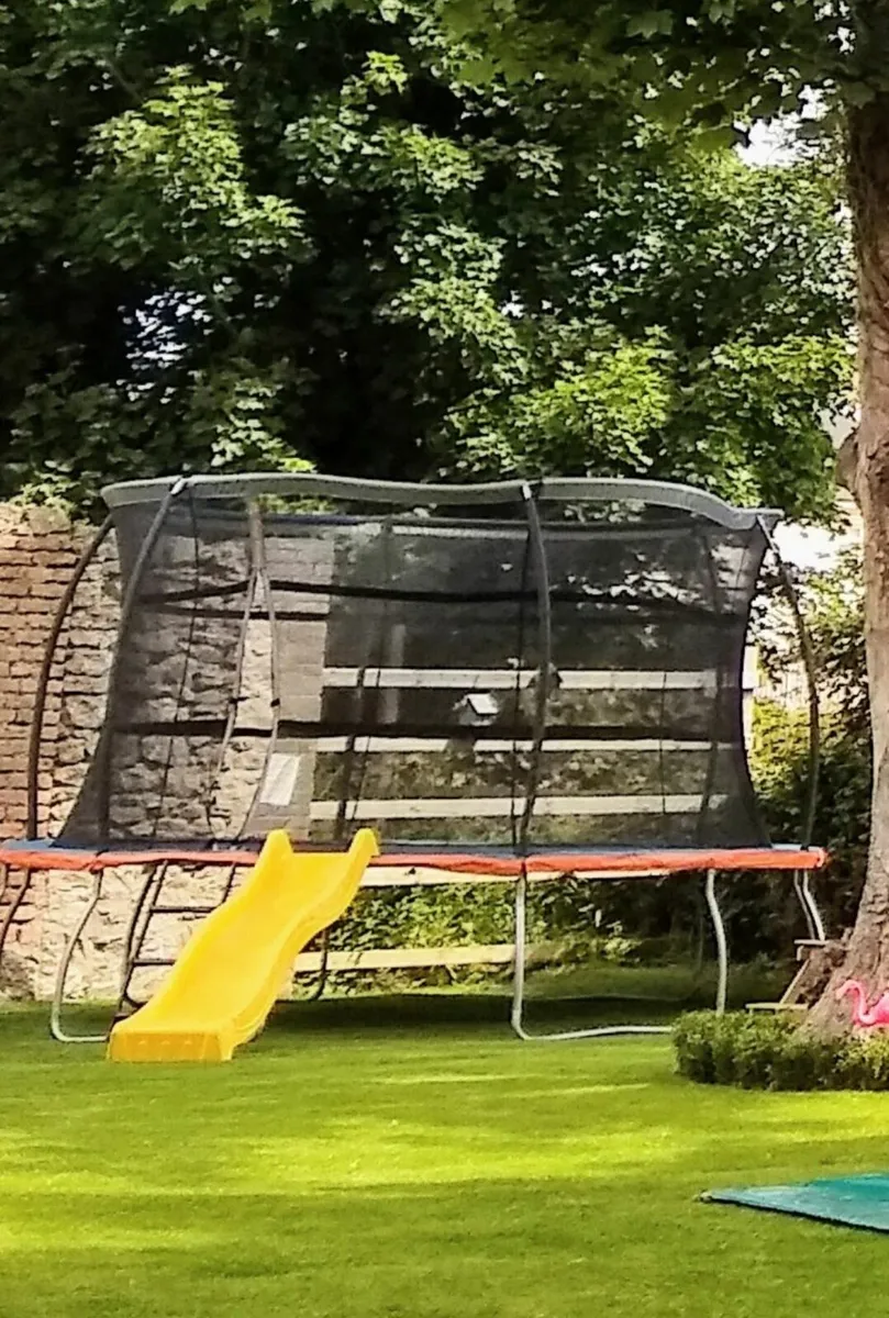Trampoline slide and ladder - Image 4