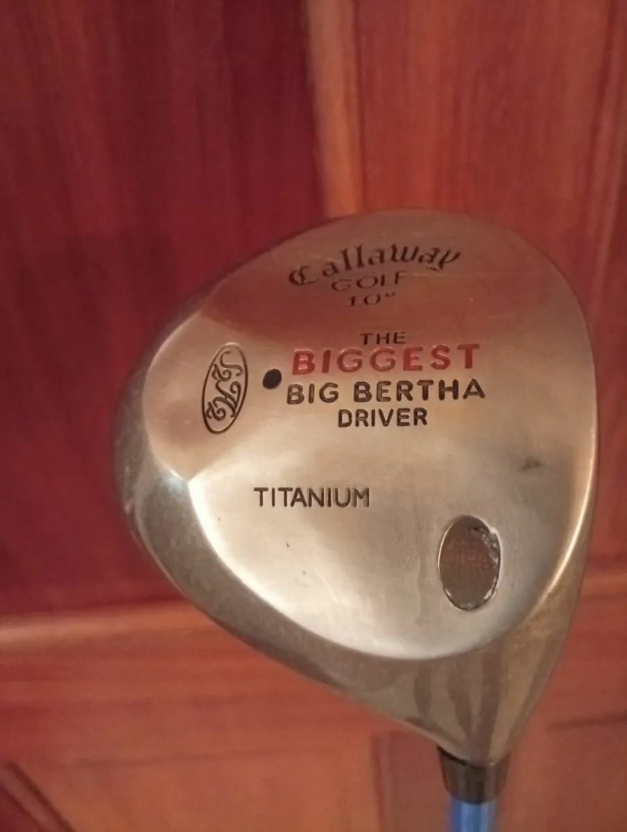Callaway Biggest Big Bertha Driver 10 Deg Stiff - Image 1