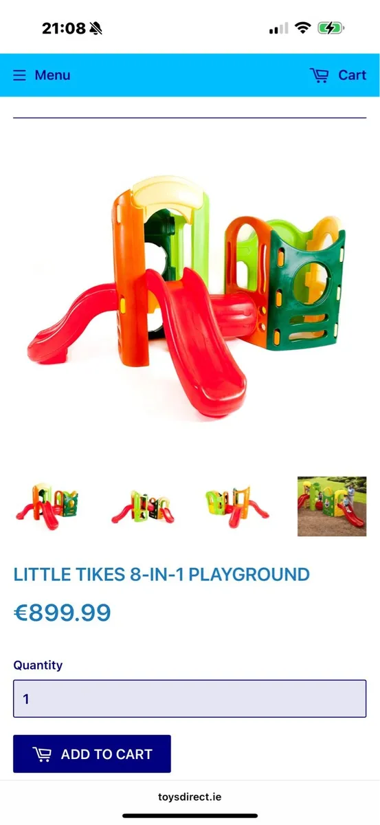 Little tykes 8-1 playground - Image 1