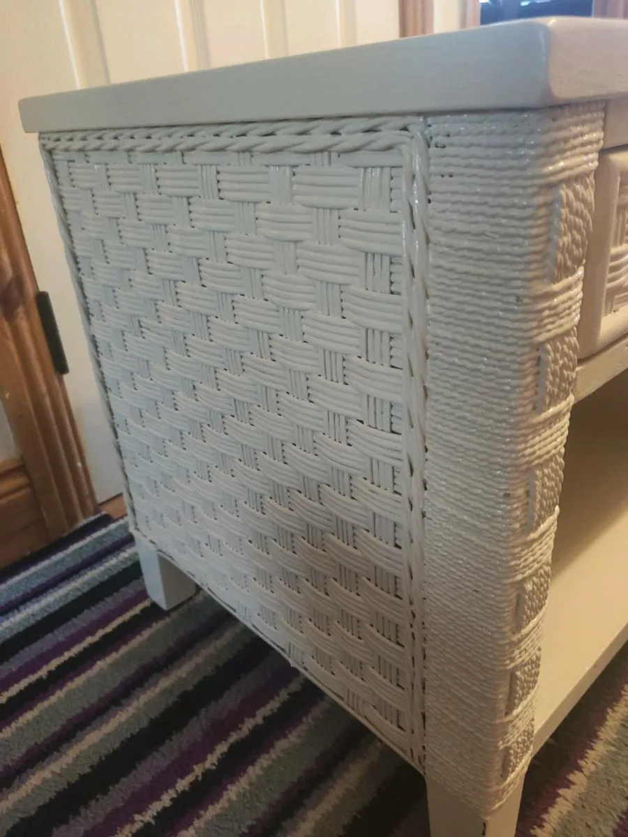 Boho style bedside cabinet - Image 4