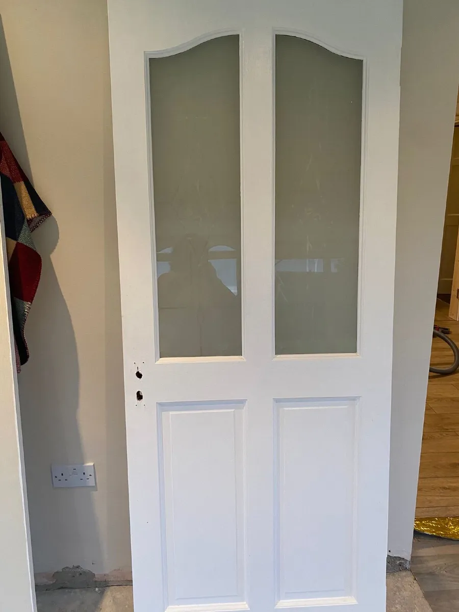 Solid wood door
