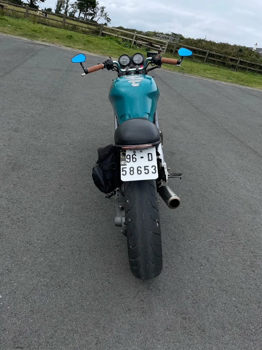 Motorcycle Honda ntv 650 cafe racer custom scrambl - Image 3