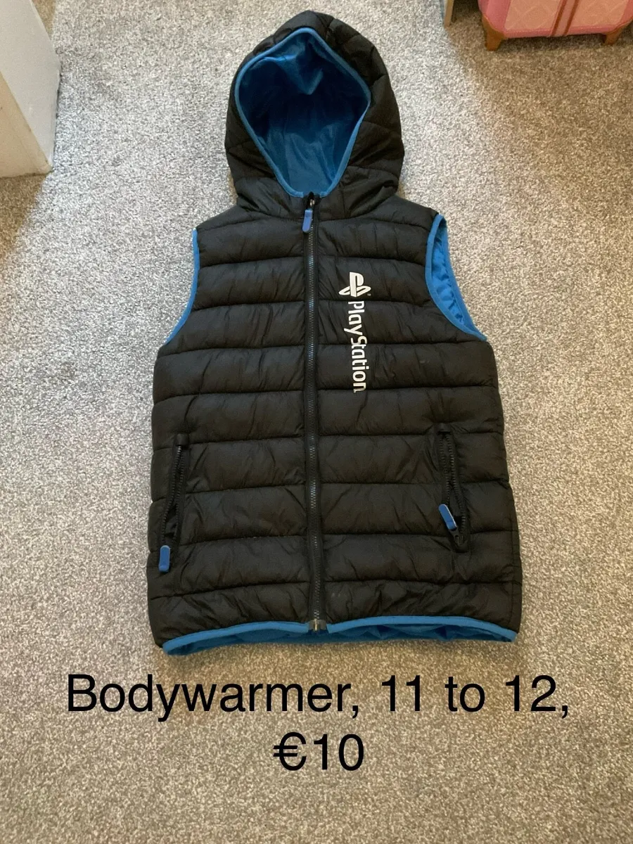 Boys bodywarmer, 11 to 12