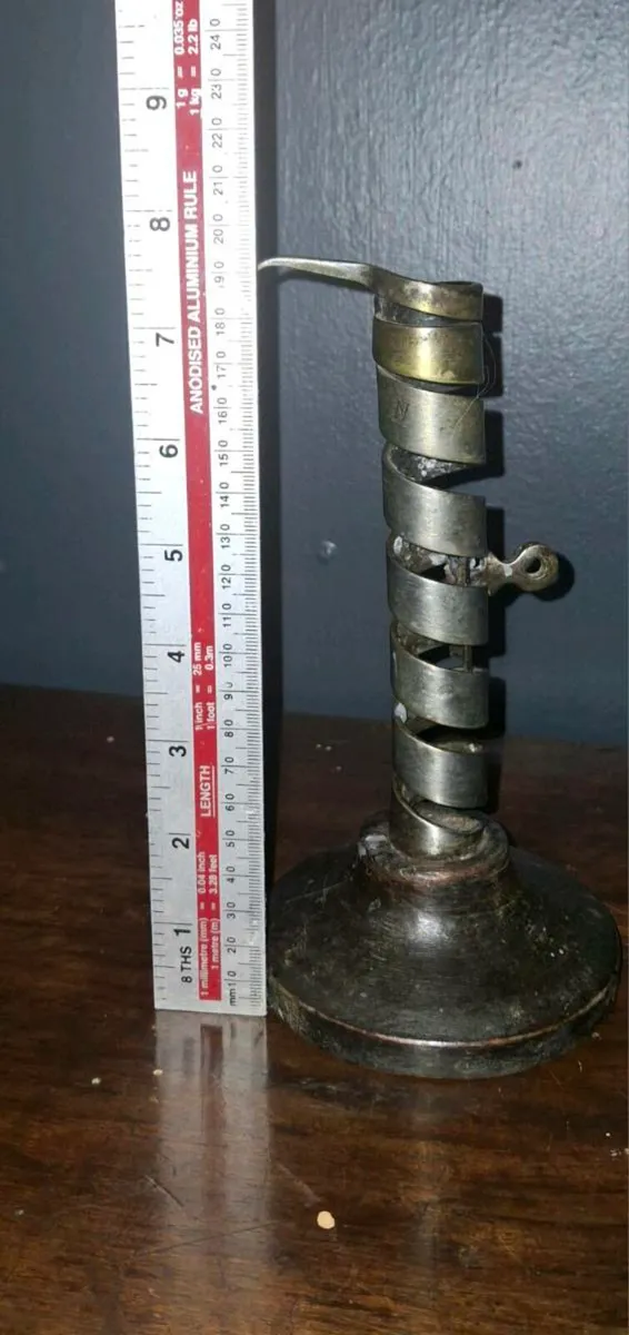 Antique Candlestick - Image 1