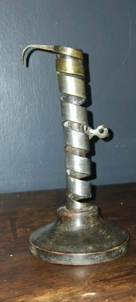 Antique Candlestick - Image 3