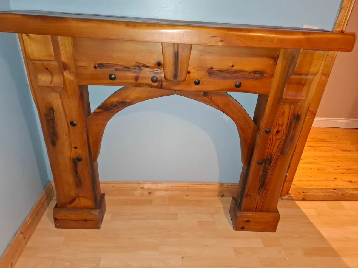 Solid Pine Fireplace Surround - Image 1