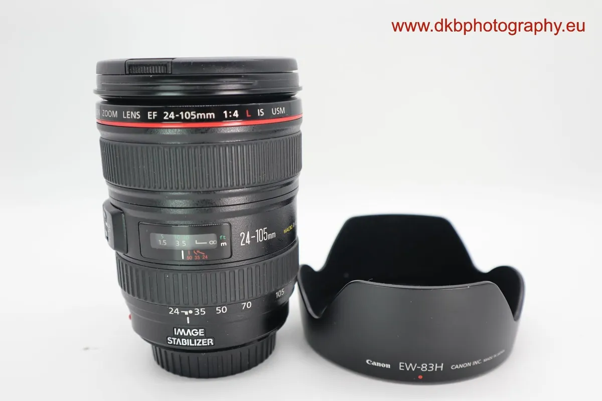 CANON EF 24-105mm F4L IS USM LENS #0480 - Image 1