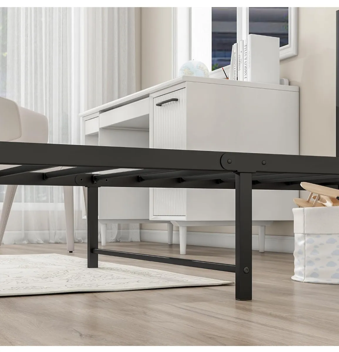 3ft Single Bed Frames Solid Metal Bed Frames - Image 4