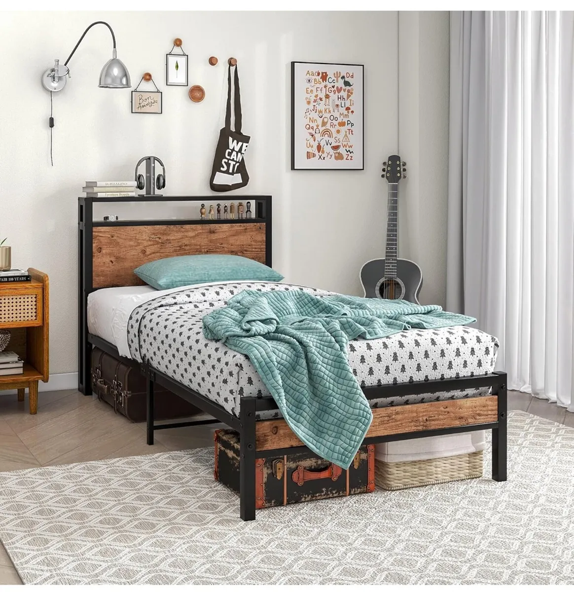 3ft Single Bed Frames Solid Metal Bed Frames - Image 1