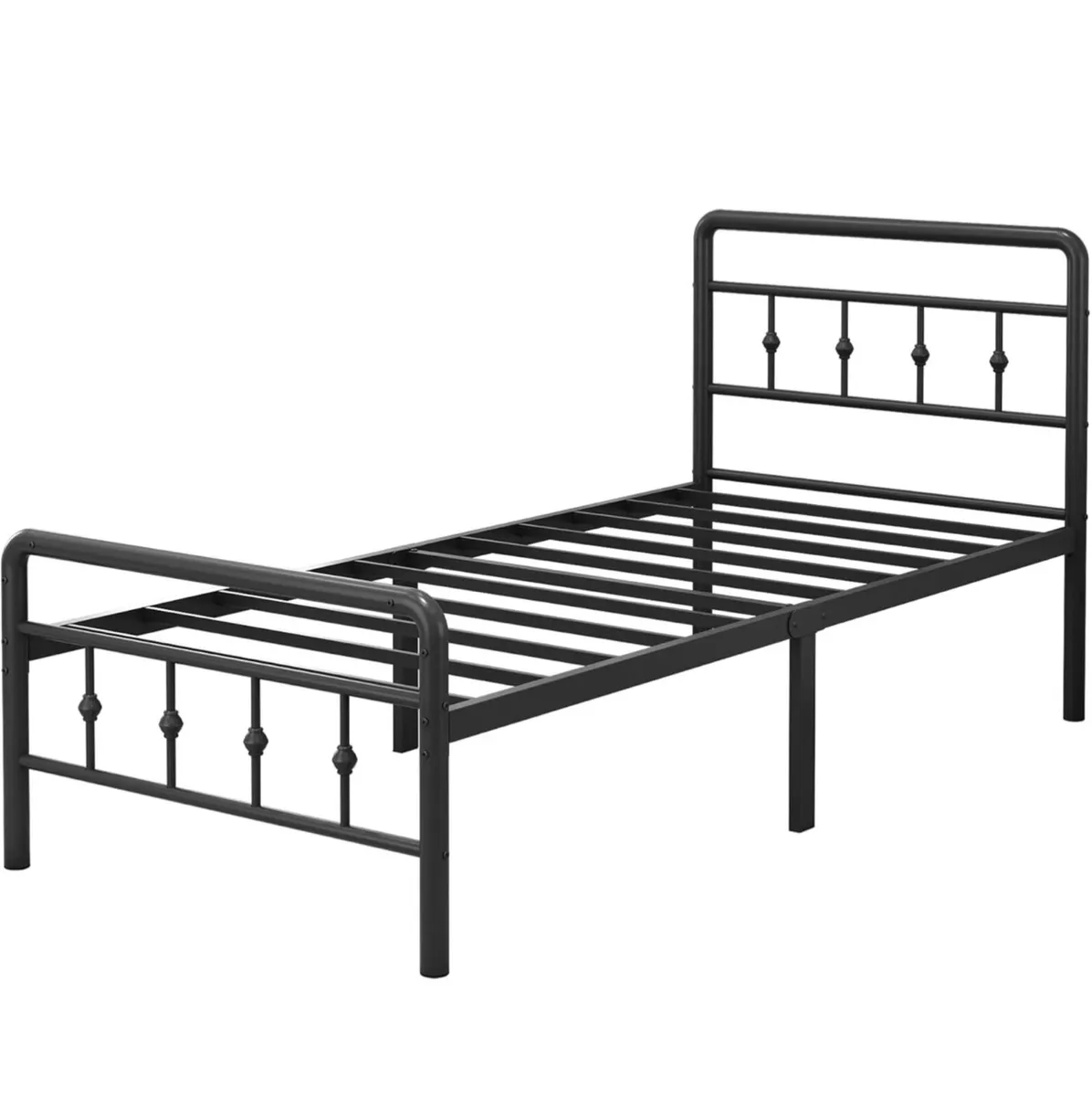 Single Bed Frame 3ft with Headboard and Footboard - Image 3