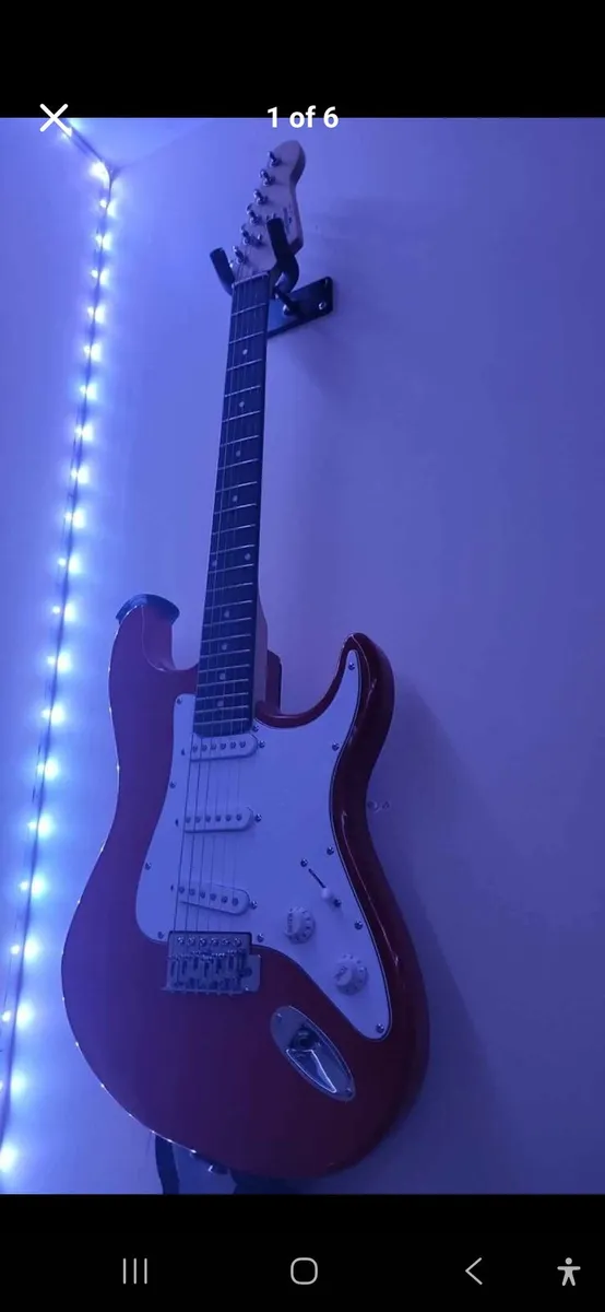 electric guitar+ amp - Image 1