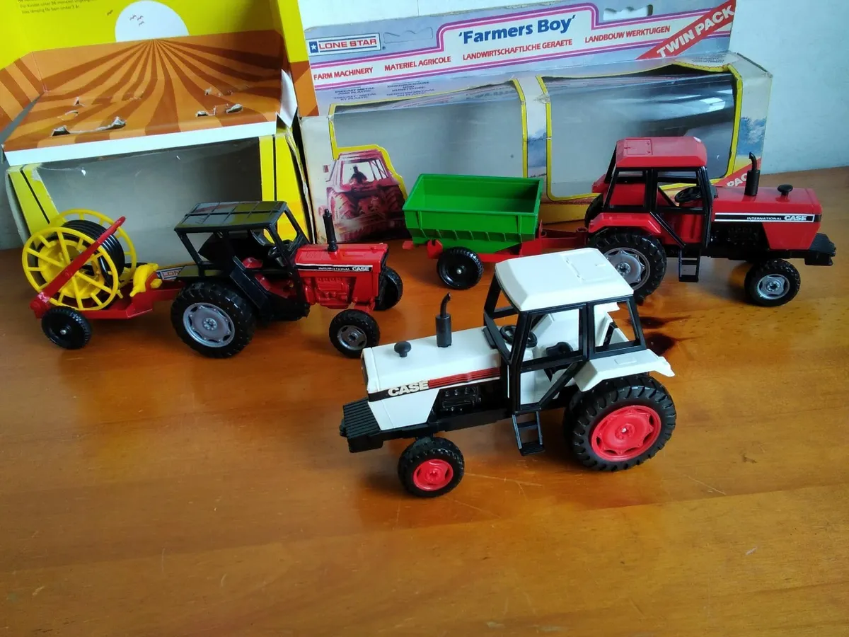 Case model tractors.