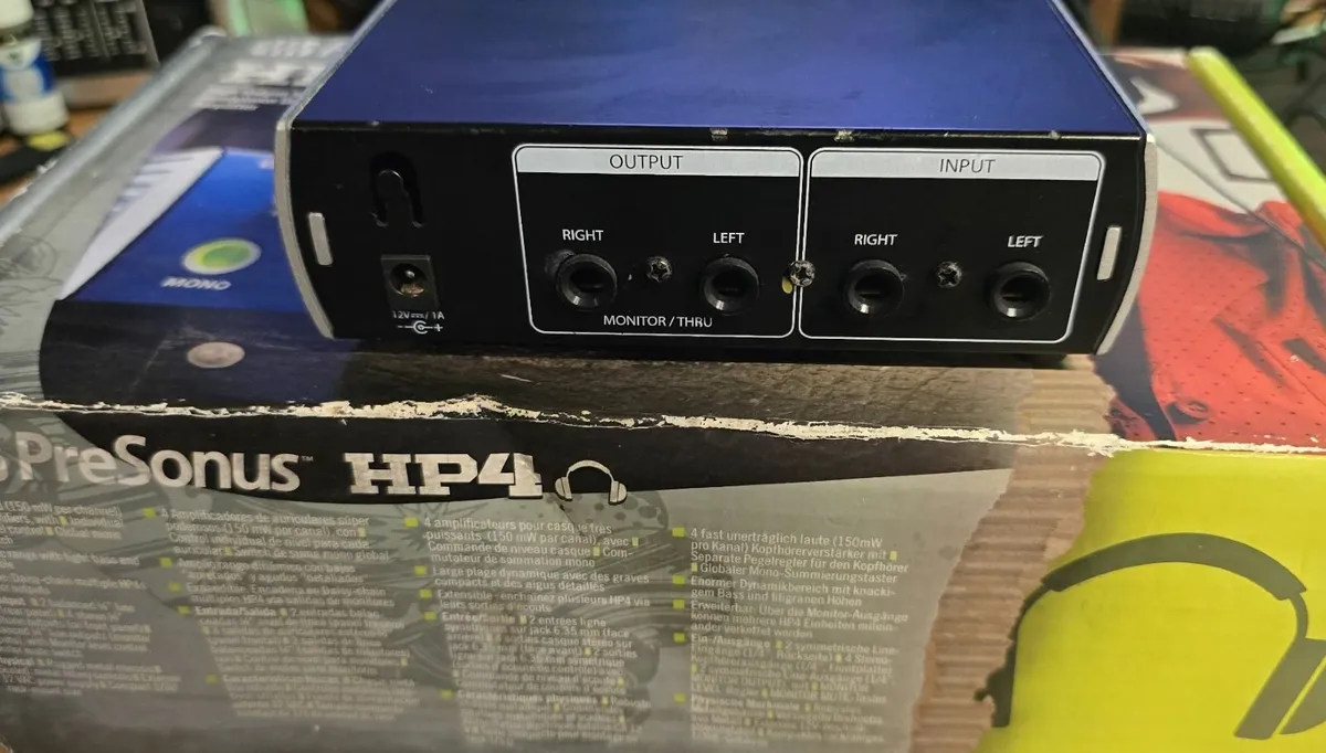 PreSonus HP4 Headphones Amplifier - Image 3