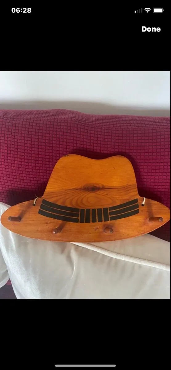Timber Hat rack - Image 1