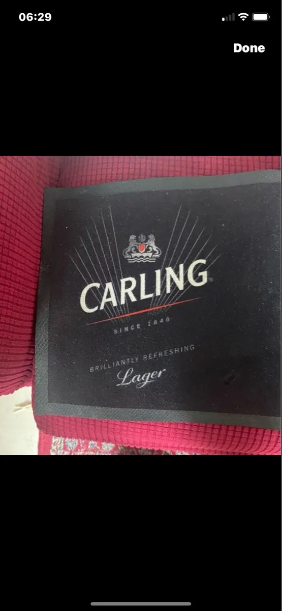 Large Carling Bar Runner/ Drip Mat - Image 1
