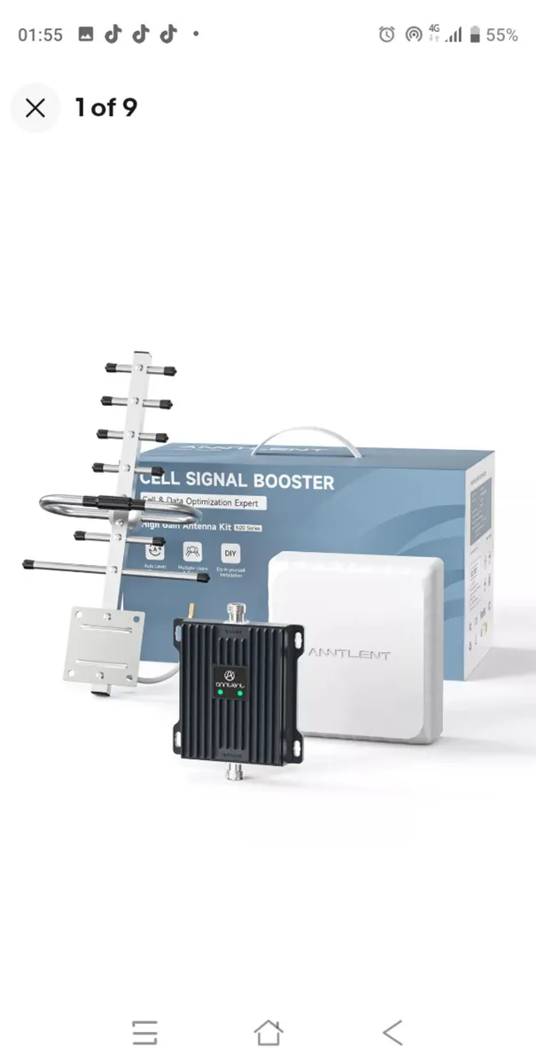 Mobile Signal Booster 5G 4G LTE 800/900MHz - Image 2
