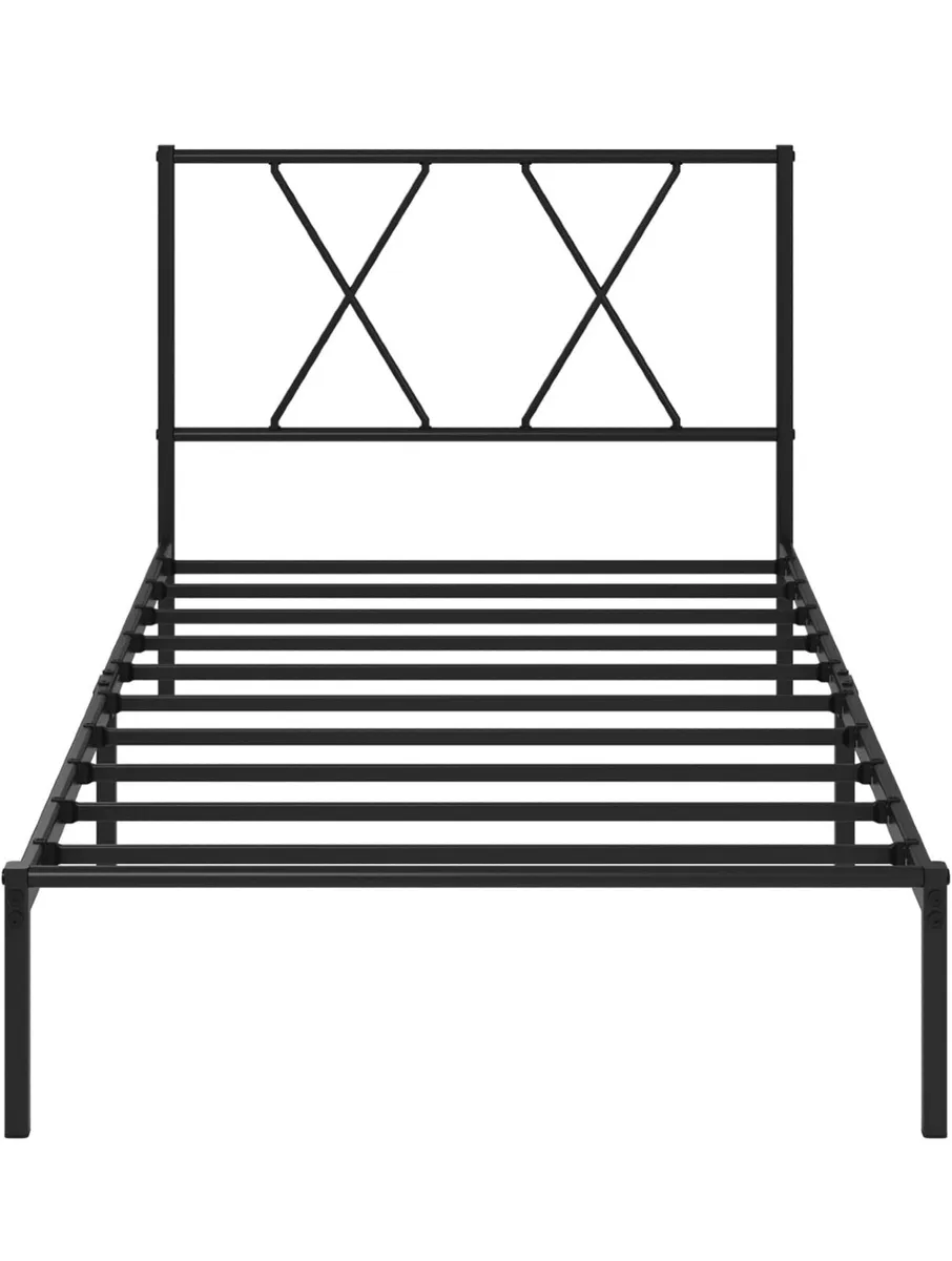 Single Bed Frame  Bed 90x190 cm 30cm Height - Image 2