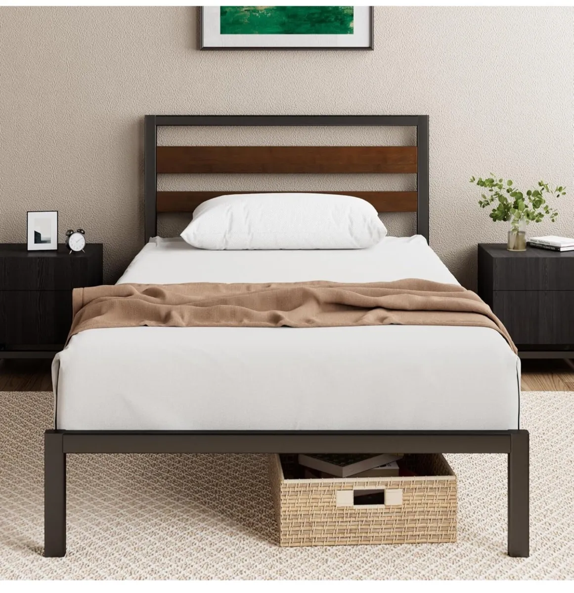 Single Bed Frame 90x190 cm  80cm Height - Image 1